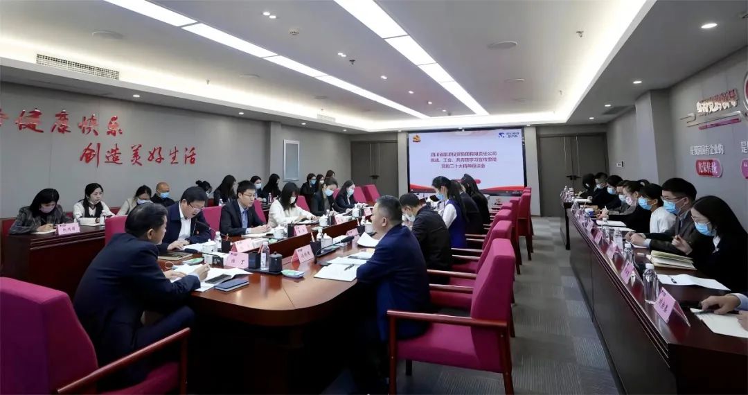 四川省南宫NG集团召开统战、工会、共青团学习宣传贯彻党的二十大精神座谈会